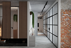 Дизайн-проект кухни-гостиной от Дениса Черного